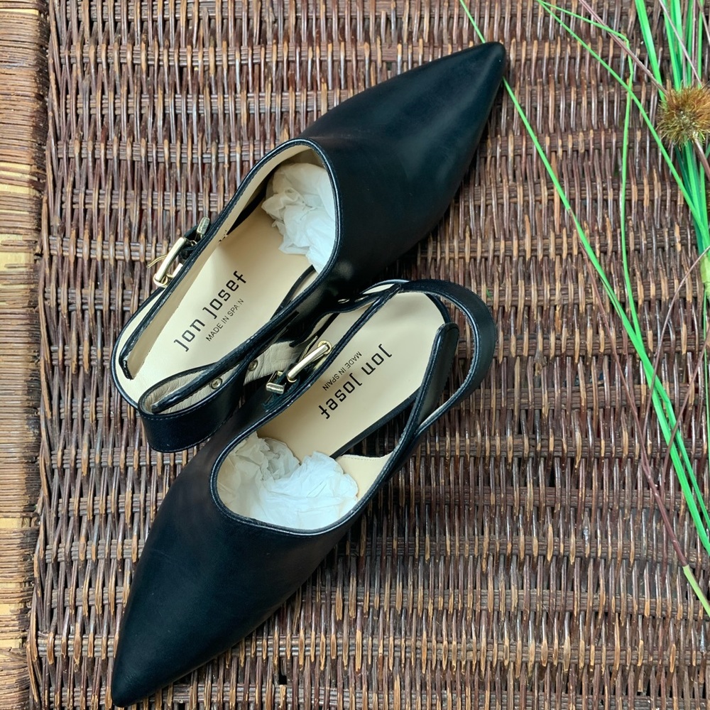 💥💥Jon Josef Malta slingback leather booties! 👠